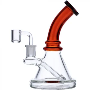 Bent neck bongs